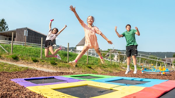 Trampolin 3 Personen